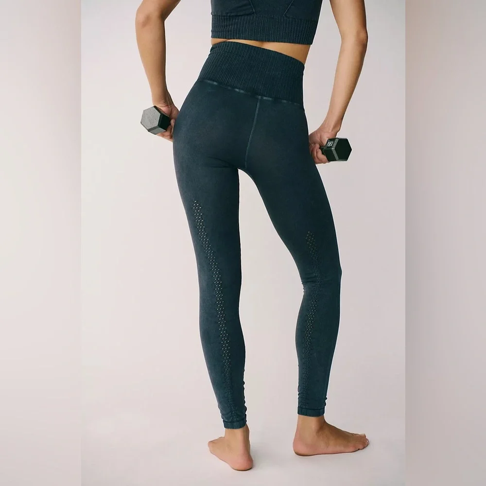 Free People Movement High-Rise 7/8 Length Good Karma Leggings